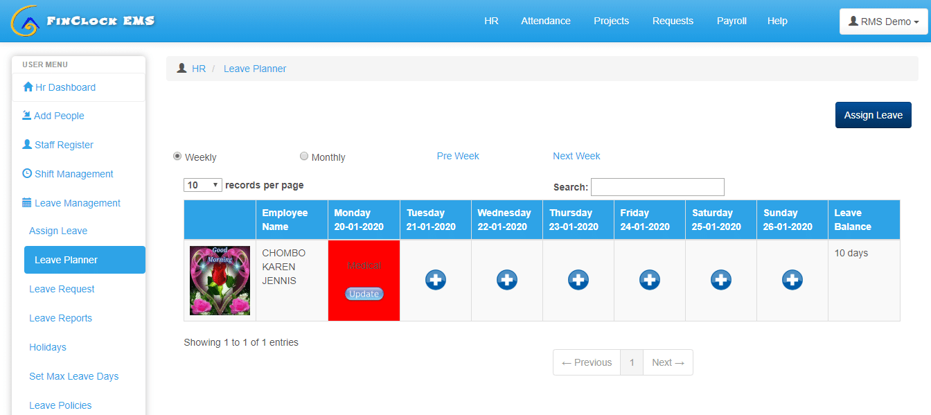 Staff management system Staff Management software online